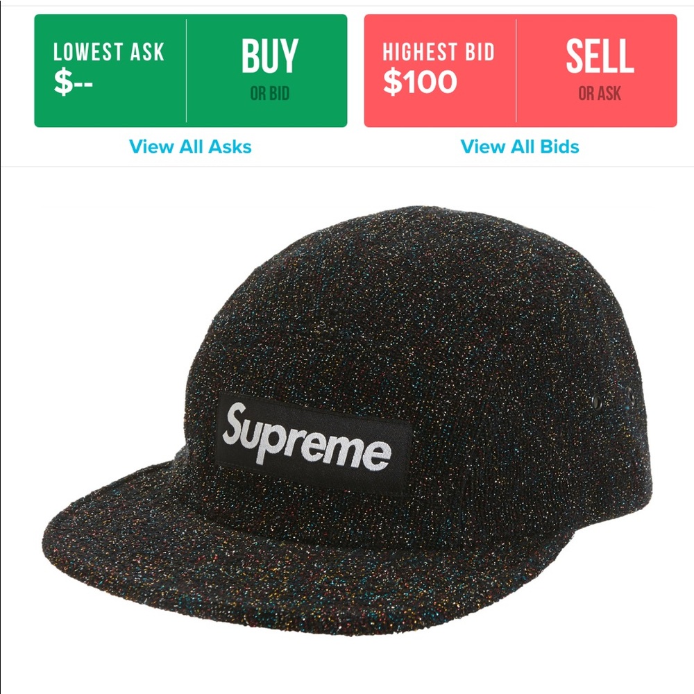 GLITTER TERRY CAMP CAP SS’19
